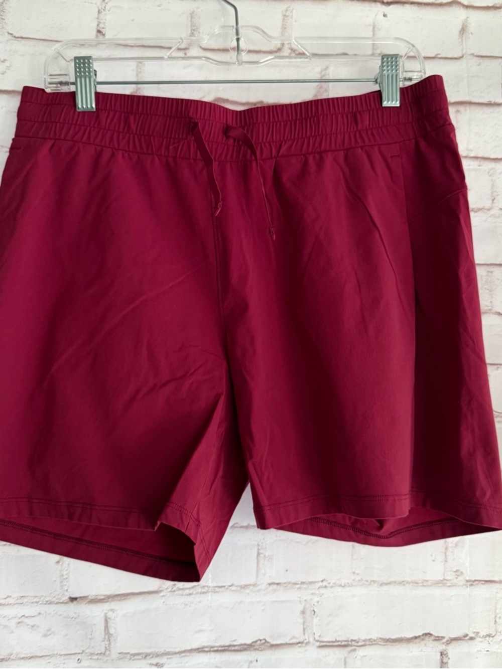 Tuff Athletics Women's Athletic Shorts in‎ Burgundy